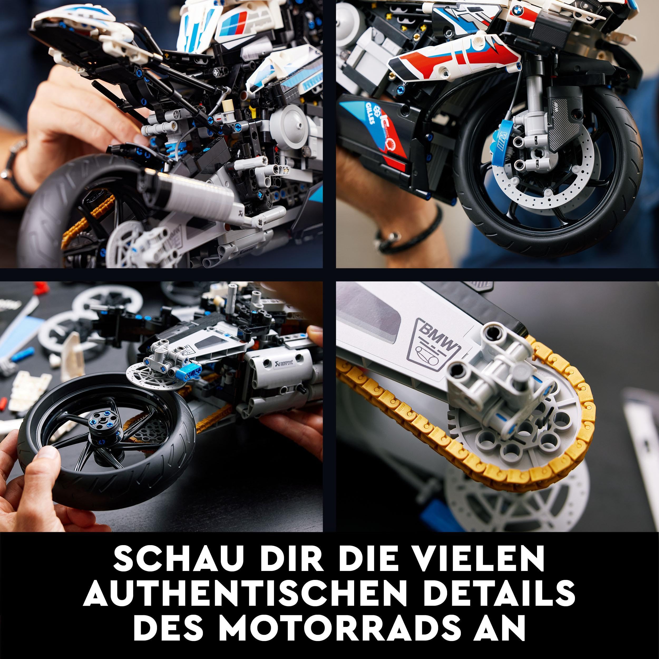 LEGO Technic BMW M 1000 RR Motorrad-Modell, Modellbausatz für 