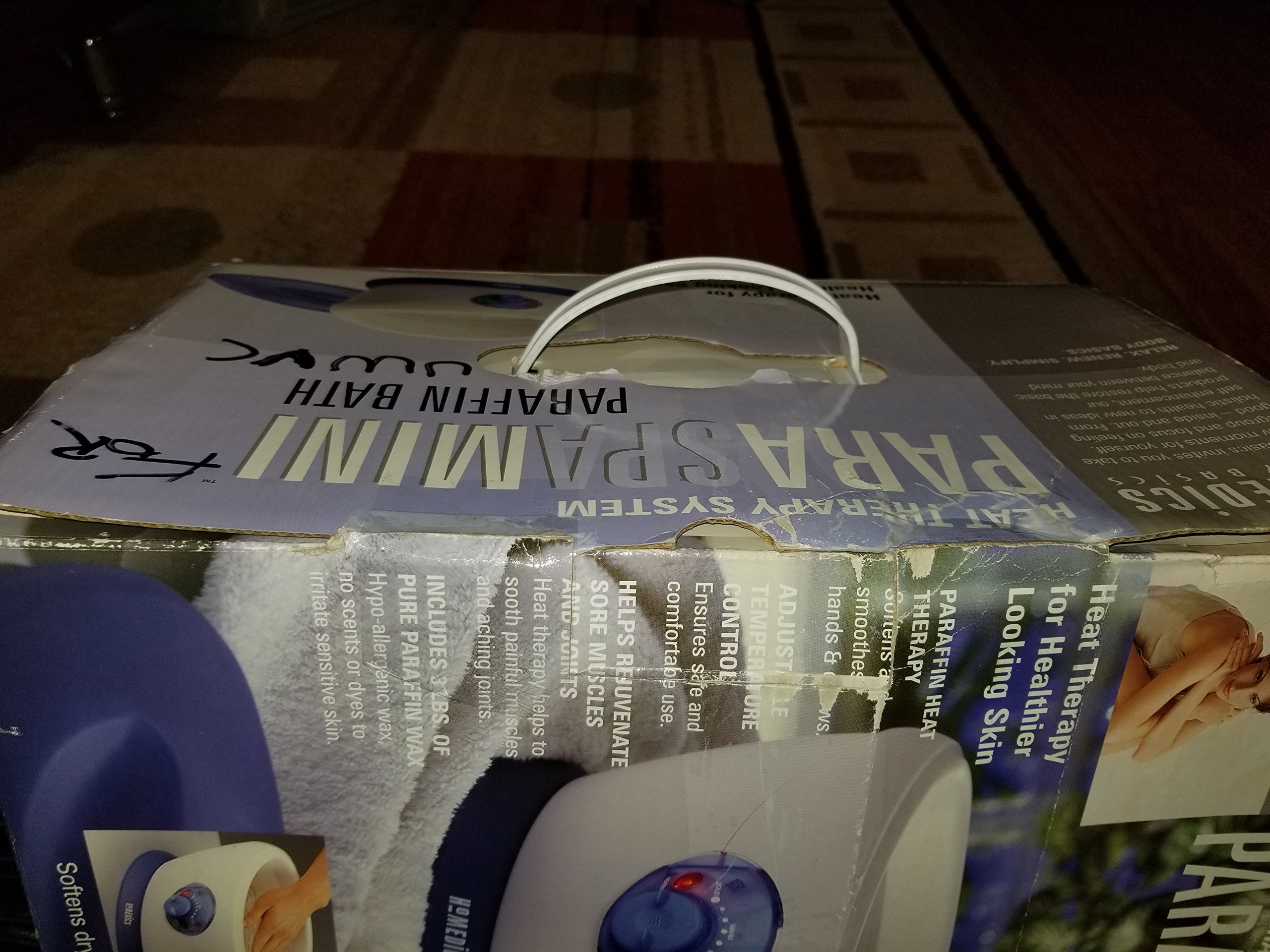 Homedics ParaSpaMini PAR-100 Paraffin Heat Therapy