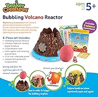 Vista 6 de Learning Resources Beaker Creatures Bubbling Volcano Reactor - Kits de ciencia para niños de 5 años en adelante, juguetes STEM para niños