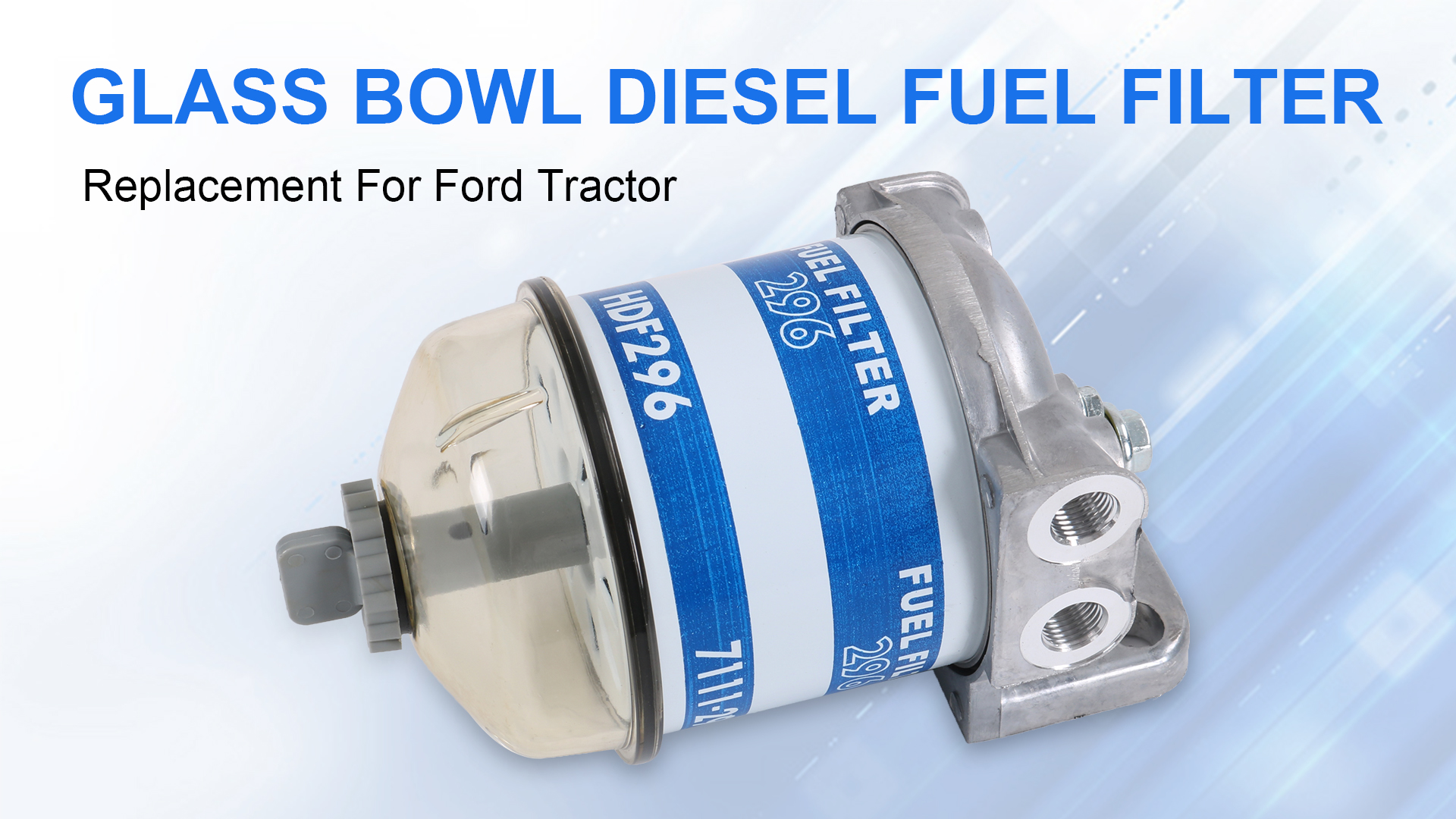 Amazon.com: JDMSPEED New Fuel Filter Assembly Glass Bowl