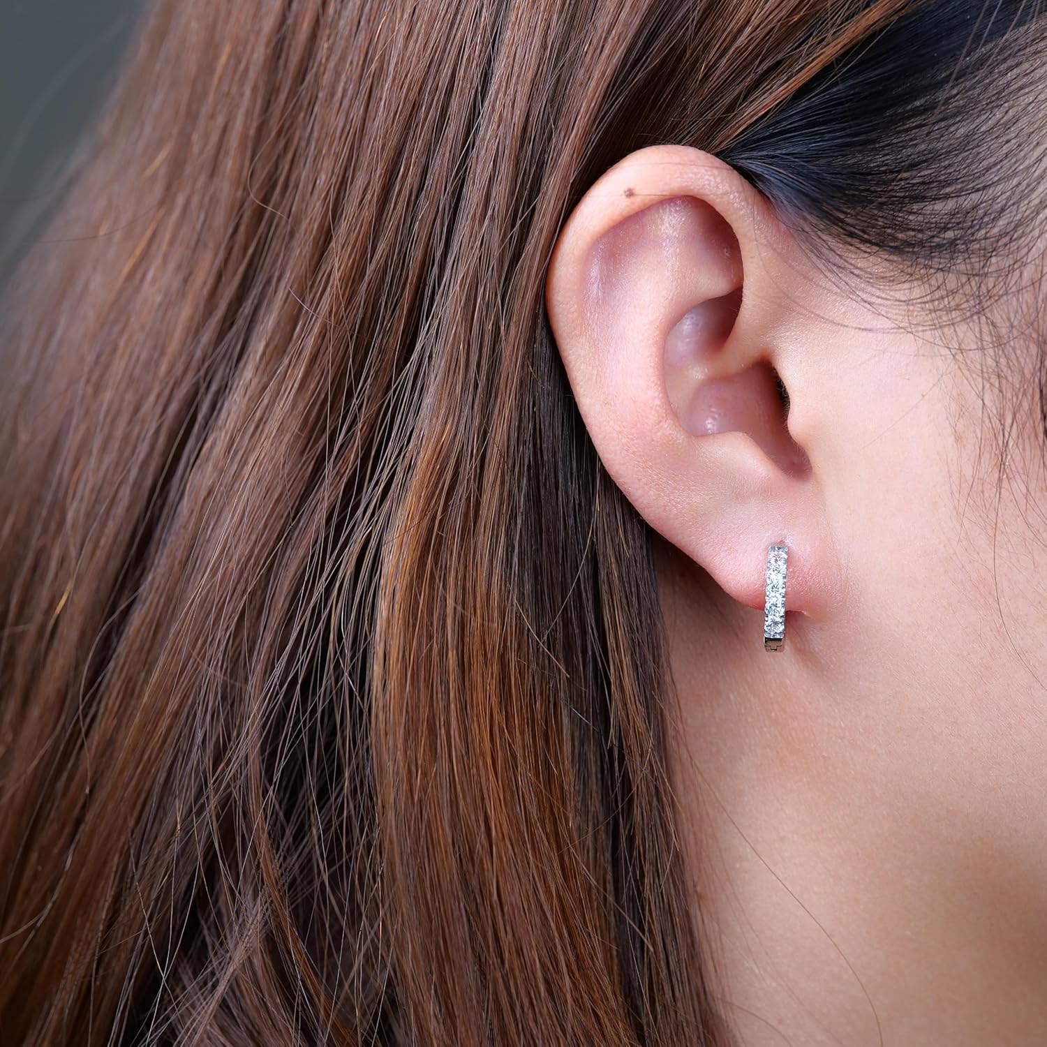 Limerencia G23 Pure Titanium Hypoallergenic Huggie Hoop Earrings for Women Sensitive Ears - Image 8