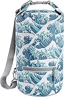 Vista 15 de Skog Å Kust DrySak - Bolsa impermeable con tapa enrollable para viajes y al aire libre - tamaños de 5, 10 y 20 litros