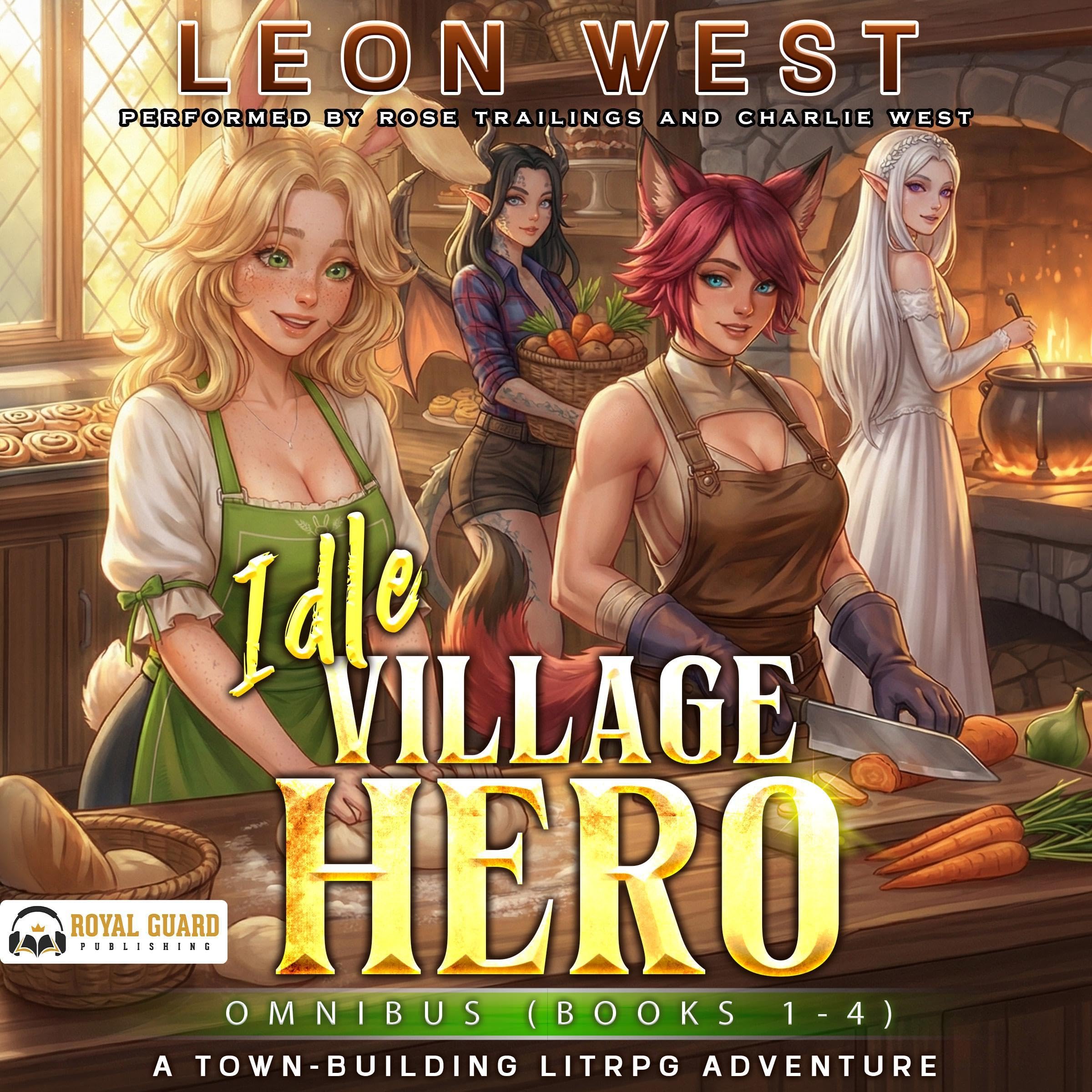 Cover art for Idle Village Hero Omnibus, Books 1-4