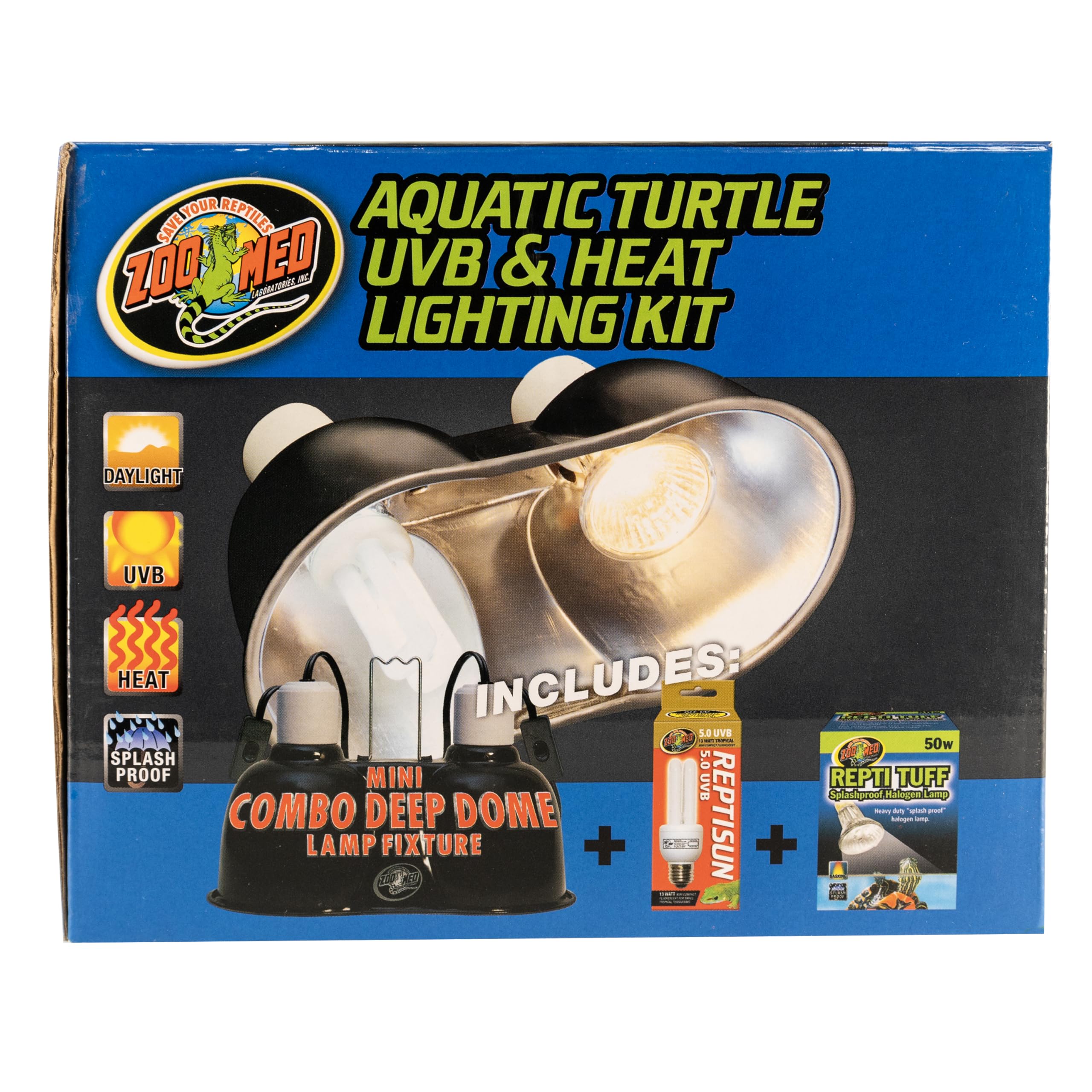 Zoo Med Aquatic Turtle UVB Heat Lighting Kit - image 4
