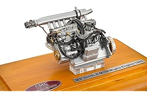 1:18 Scale CMC Classic Model Cars Mercedes-Benz 300 SLR Engine with Showcase 