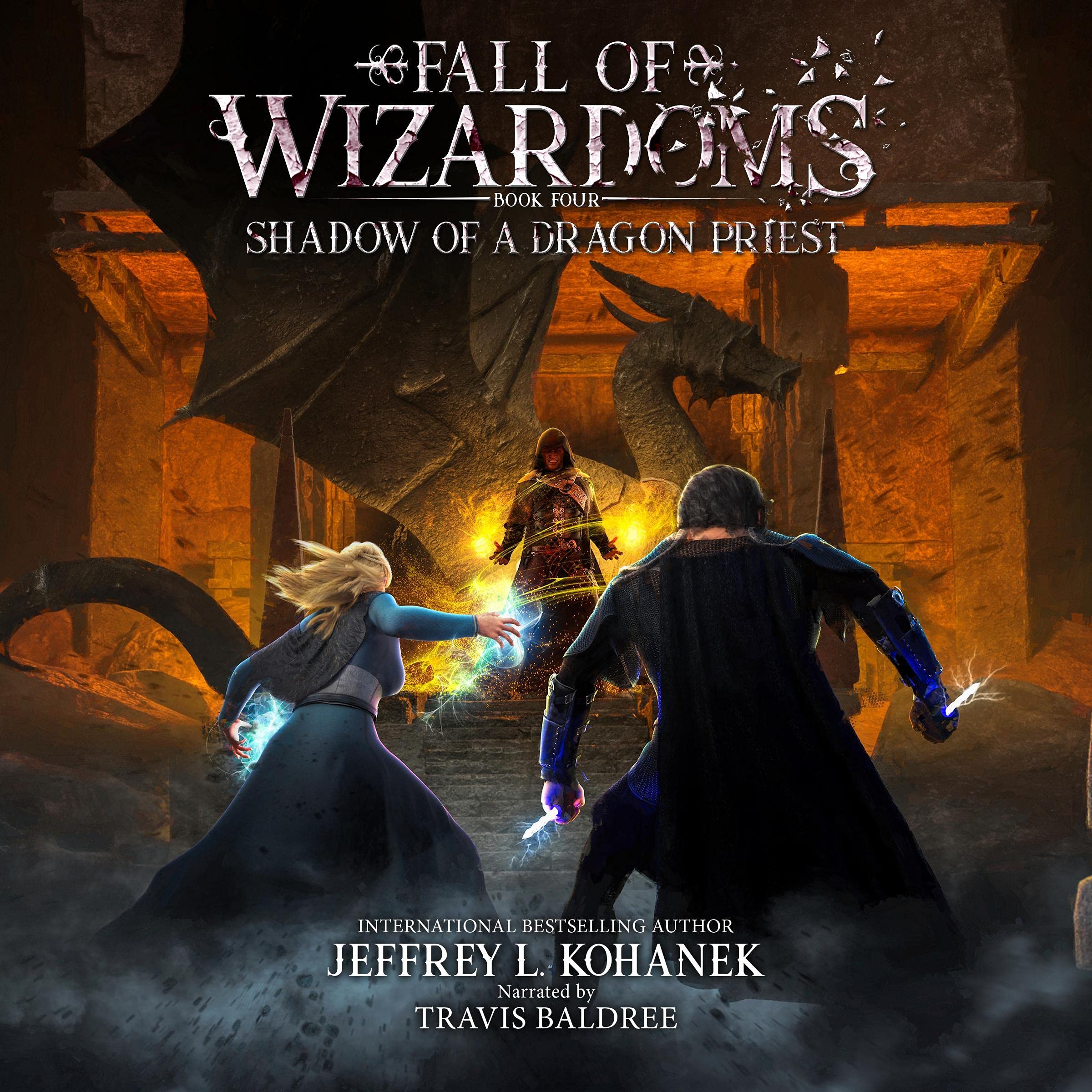 Cover art for Wizardoms: Shadow of a Dragon Priest (Fall of Wizardoms, Book 4)