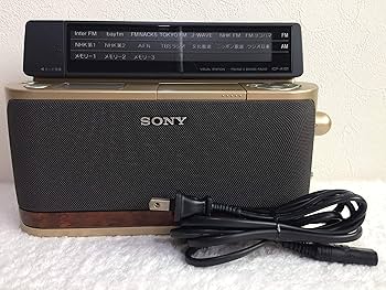 Amazon.co.jp: SONY FM/AM ホームラジオ A101 ゴールド ICF-A101