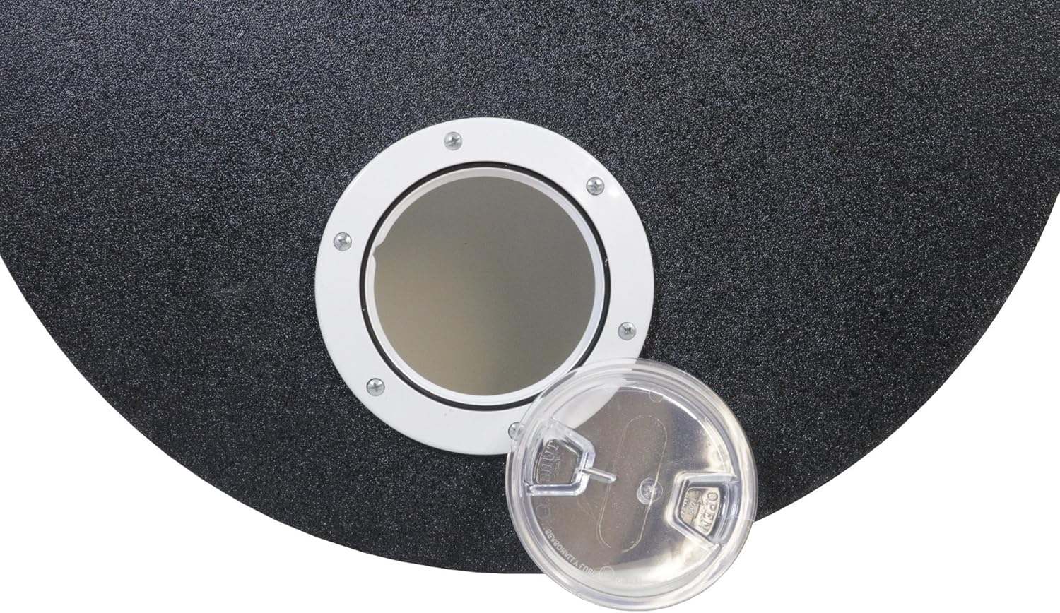 Beckson Sump Inspection Port 4" White