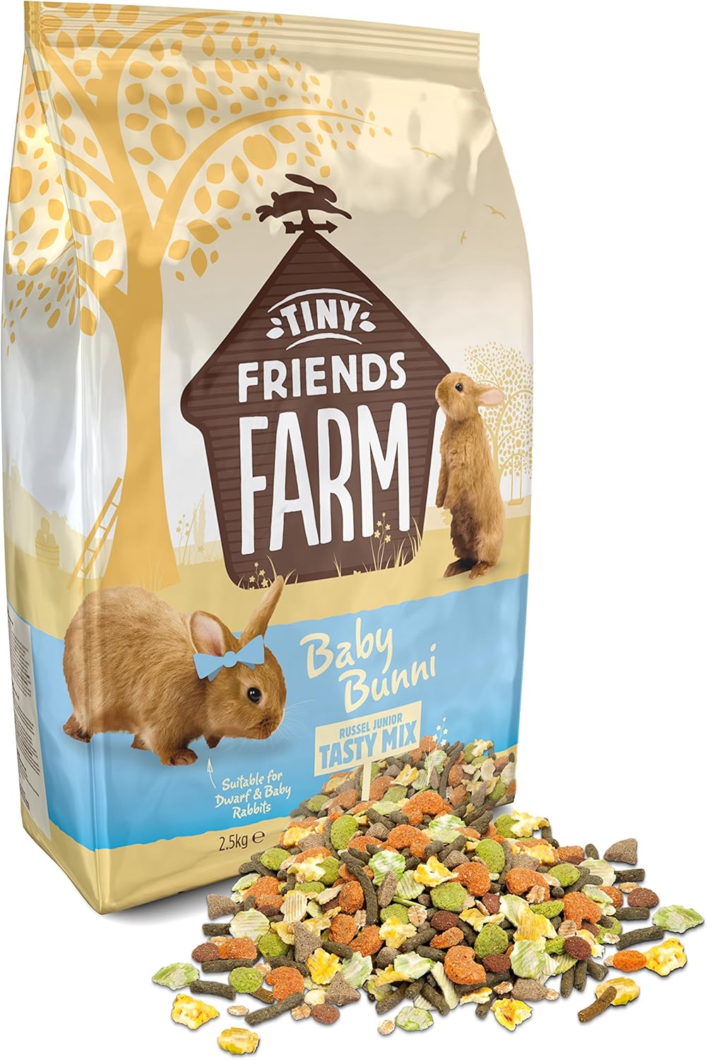 Supreme Petfoods Russel Rabbit Junior Complete Muesli 2.5 kg Amazon