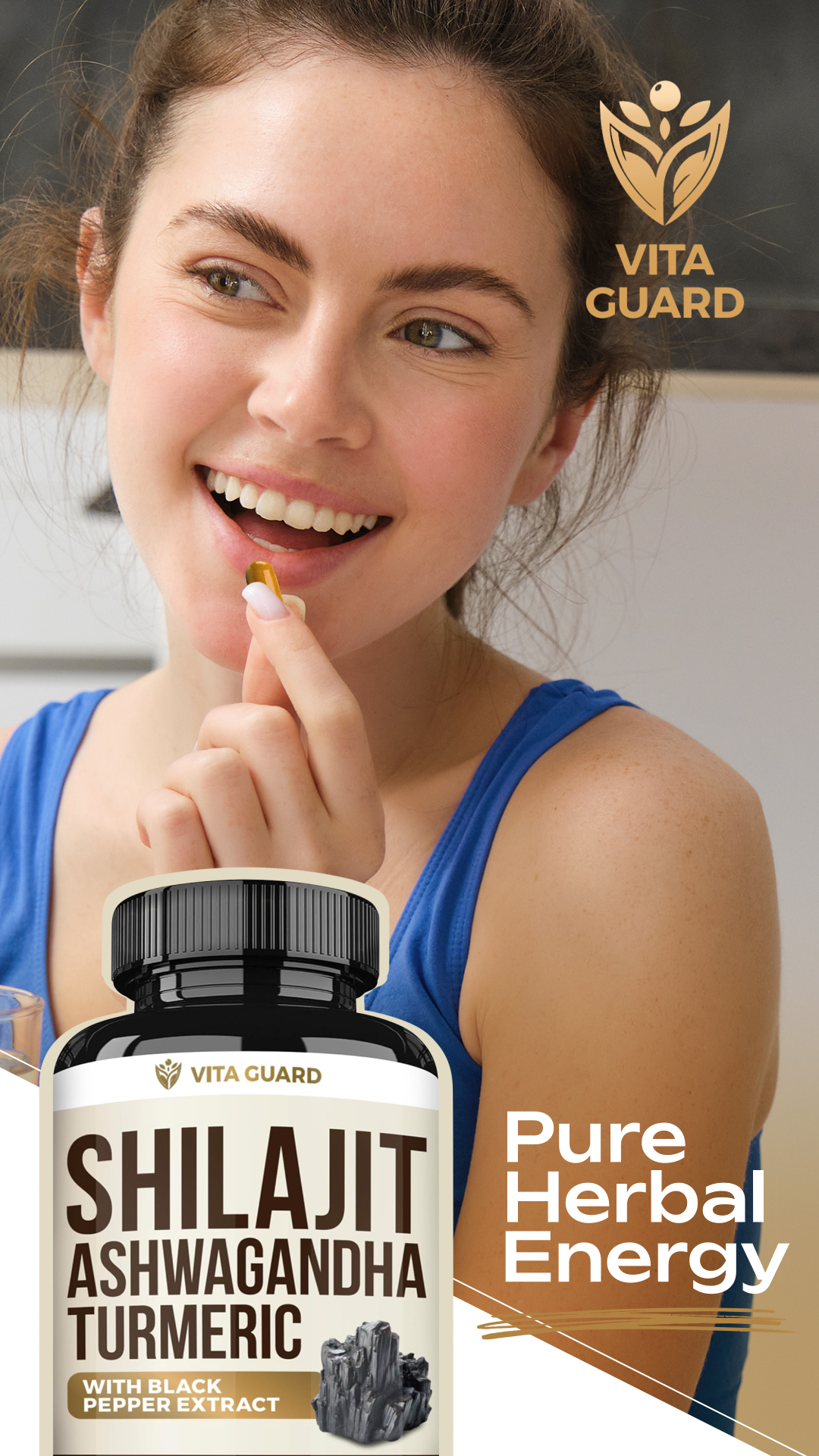 Amazon.com: Himalayan Shilajit + Ashwagandha & Turmeric - 1610mg