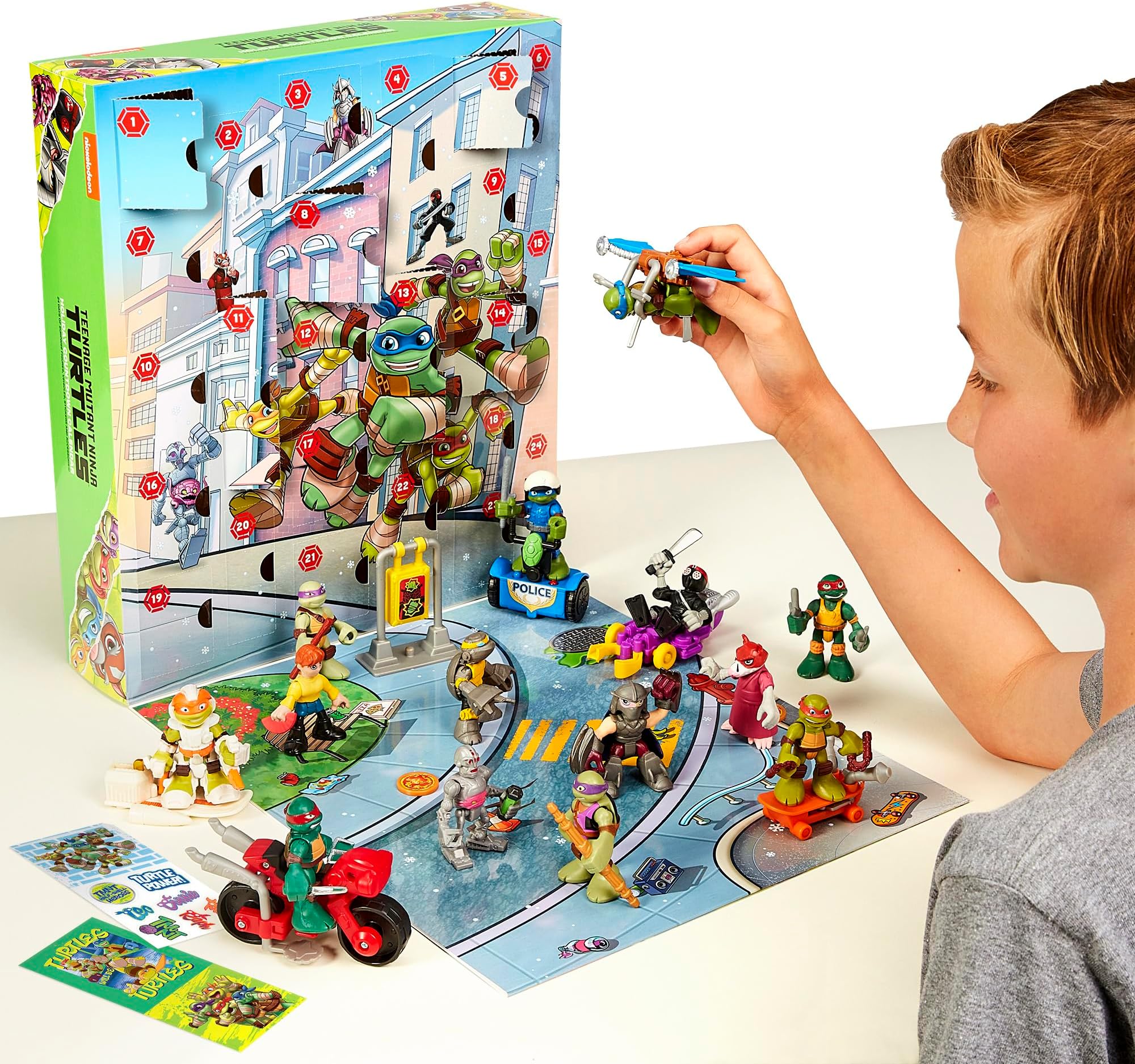 Turtles: Holiday Countdown Calendar by Playmates Toys