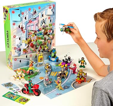 Teenage Mutant Ninja Turtles Holiday Countdown Calendar by Playmates Toys