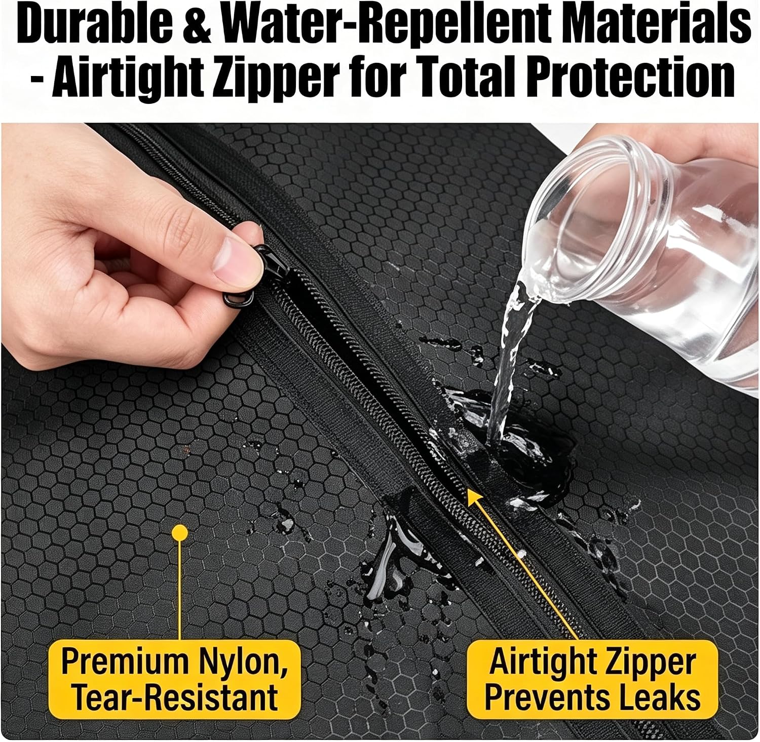 Shoe Bag Smell Proof Waterproof Cleat Bag for Travel Sports Gym