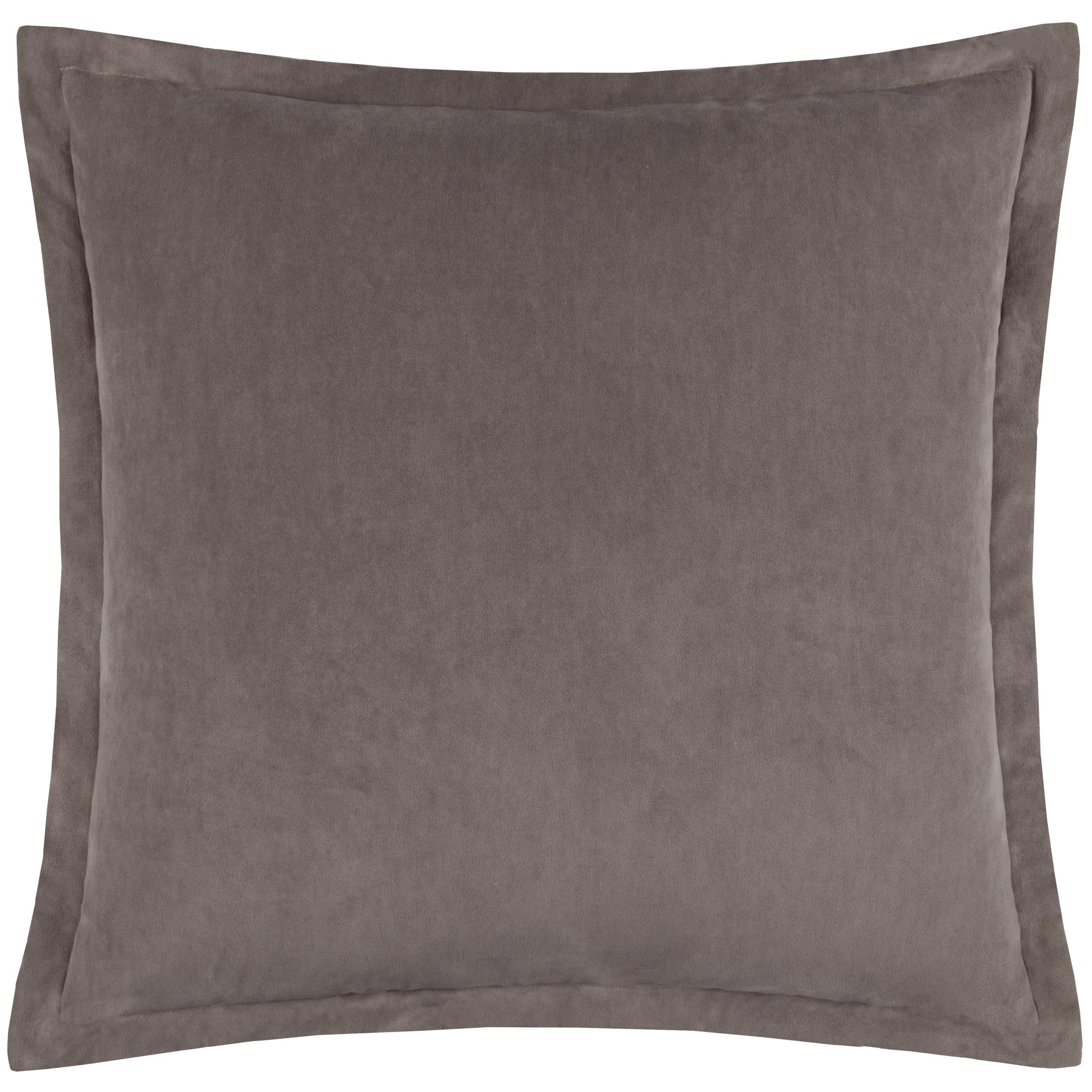 Yard Taupe Merton Velvet Cushion Cover - 55X55cm