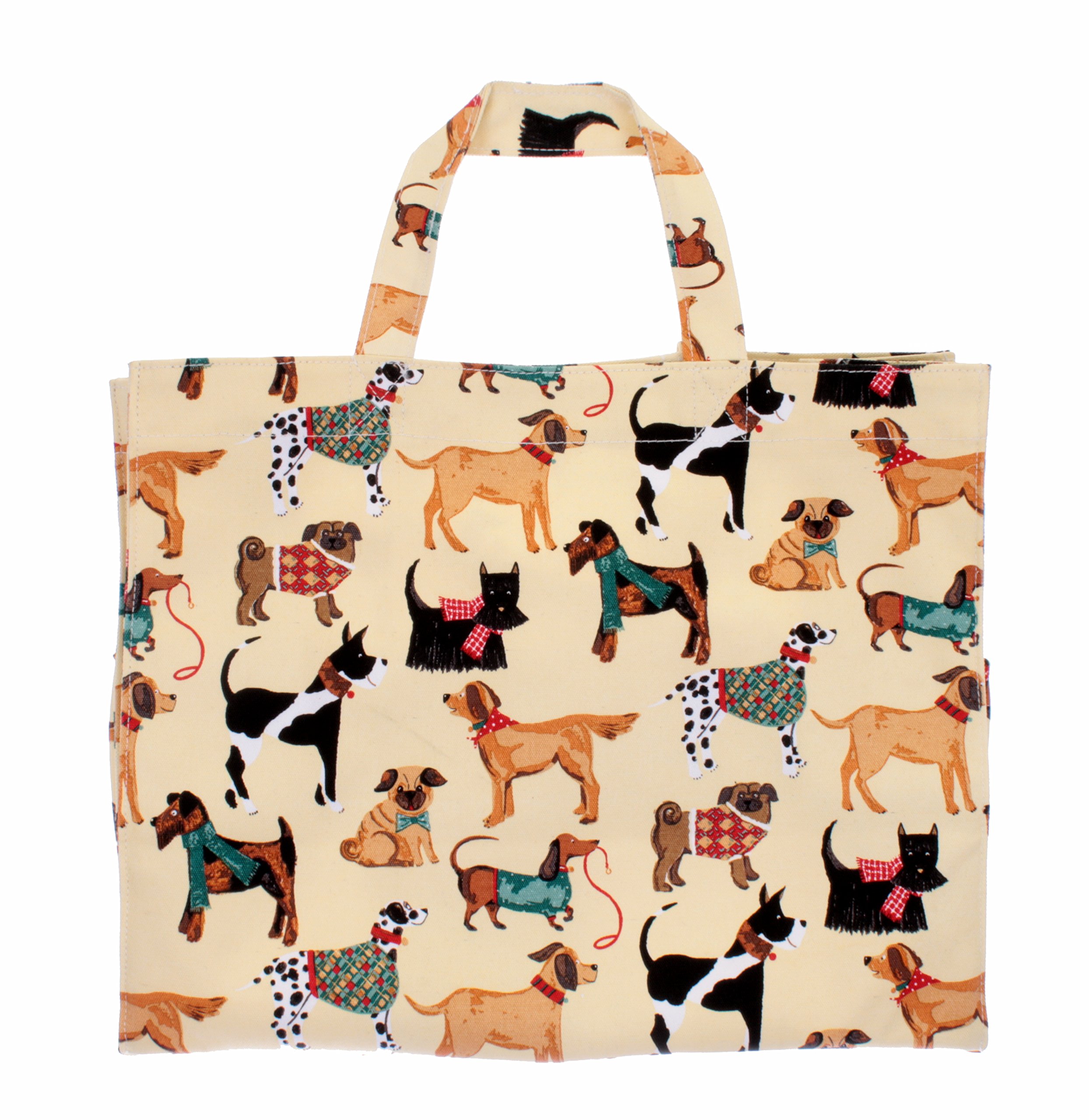 Ulster Weavers Multicolour Hound Dog Large Canvas Shopper