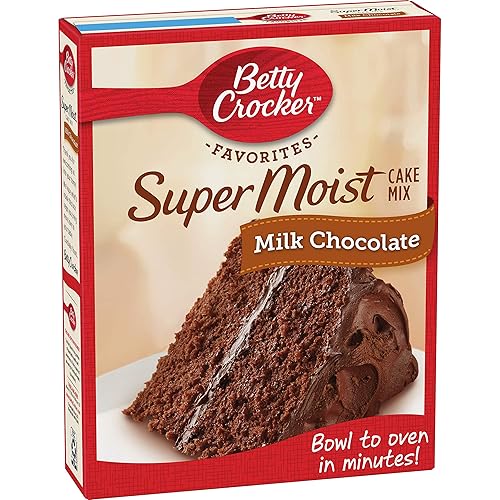 Vista 257 de Betty Crocker Favorites Mezcla de pastel de vainilla súper húmeda, horneado navideño, 13.25 onzas (paquete de 12)