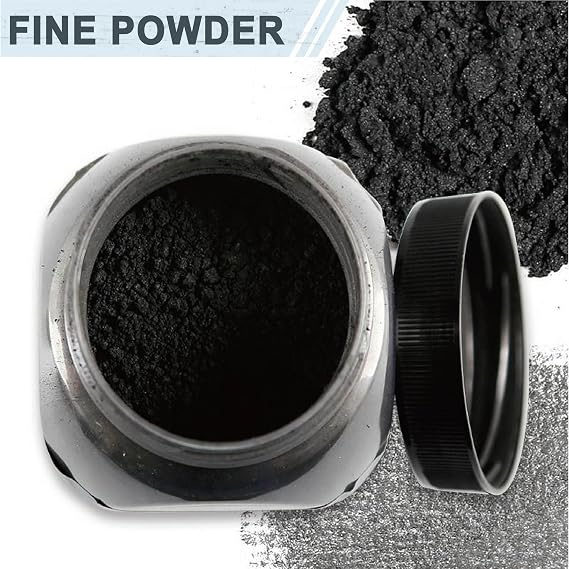 340 Gram Pure Graphite Powder - Amazing Artistic Powdered Graphite for Sketching, Etc - Professional Powdered, Easy Melt Color