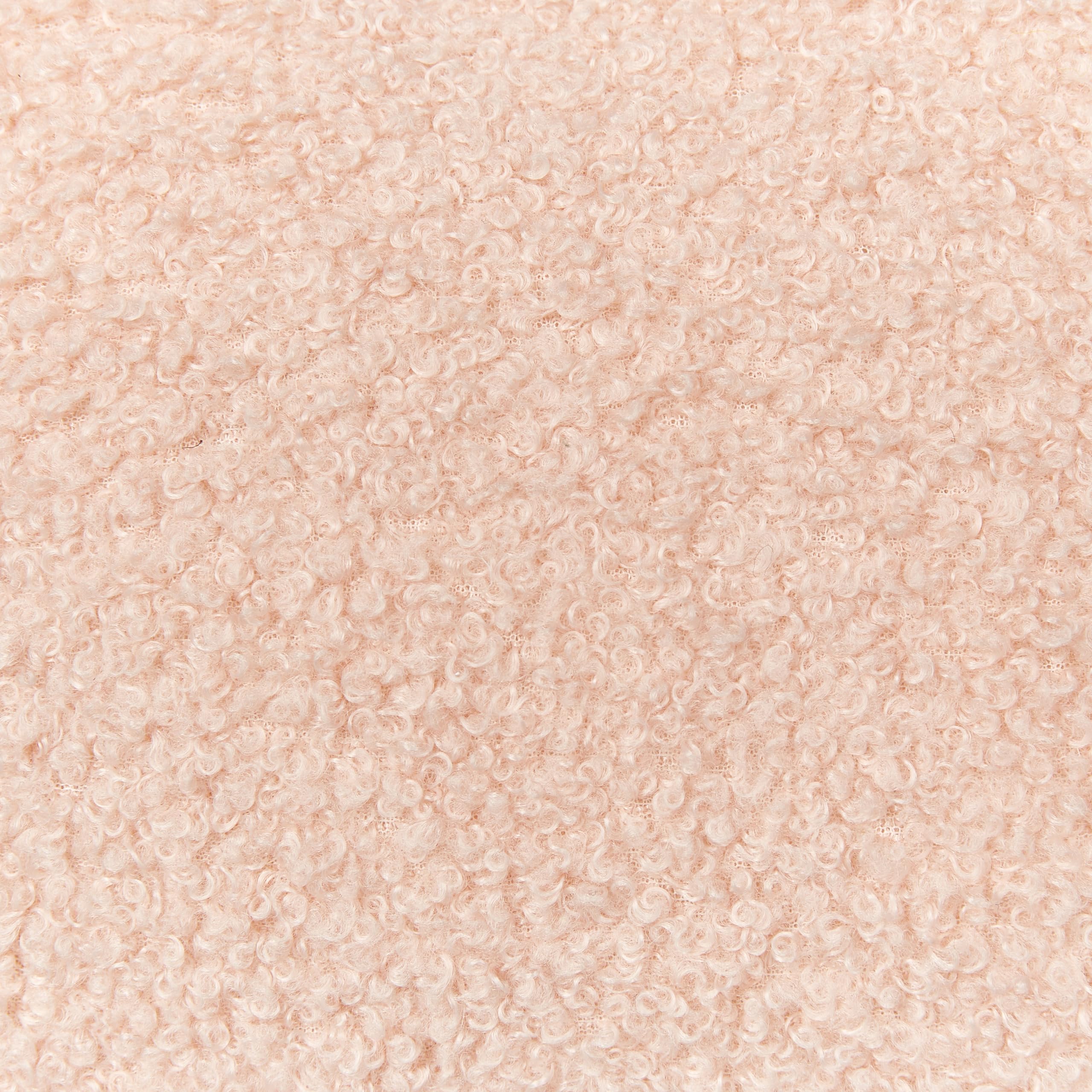 Set di 2 cuscini moderni in tessuto peluche rosa 172 x 14 cm Gladiolo