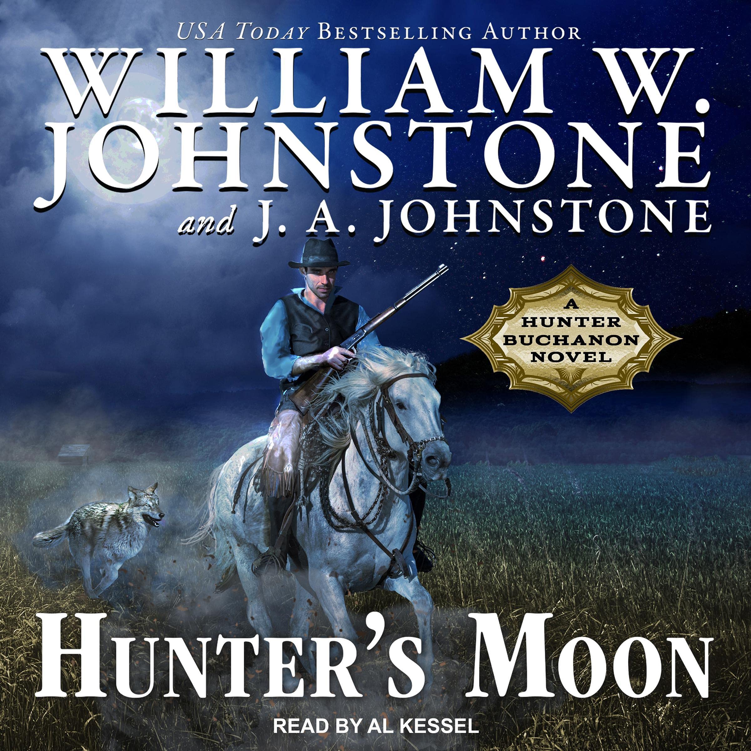 Cover art for Hunter's Moon: Hunter Buchanon Black Hills Western Series, Book 3