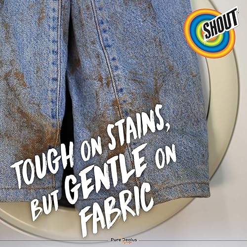 Miniatura 2 de Recambio para quitamanchas 'Shout', 60 onzas líquidas, incluye embudo de silicona plegable PureDealus. Juego de 2 piezas.