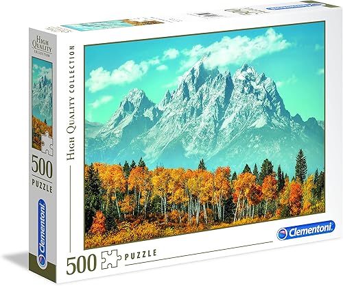 Miniatura 1 de Clementoni 35034.6 - Colección Grand Teton en Otoño, 500 Piezas