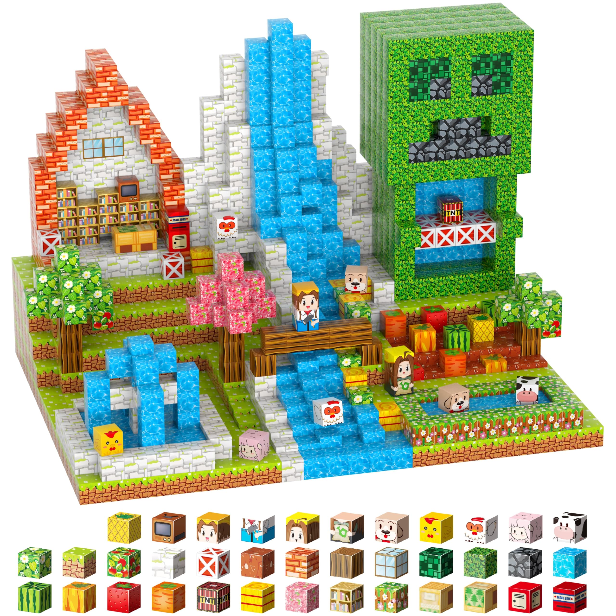 FXZYIXS Magnetic Blocks - stacking blocks | Mubboo