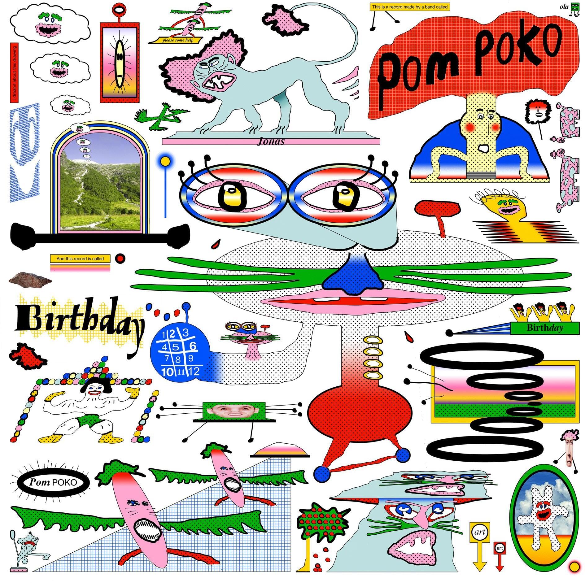Pom Poko Birthday CD UK Bella Union 2019 in gatefold sleeve - brand new sealed