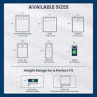 Vista 3 de Utopia Bedding – Protector de colchón impermeable para cuna, funda de colchón de rizo de 200 GSM premium, funda de cama suave y transpirable