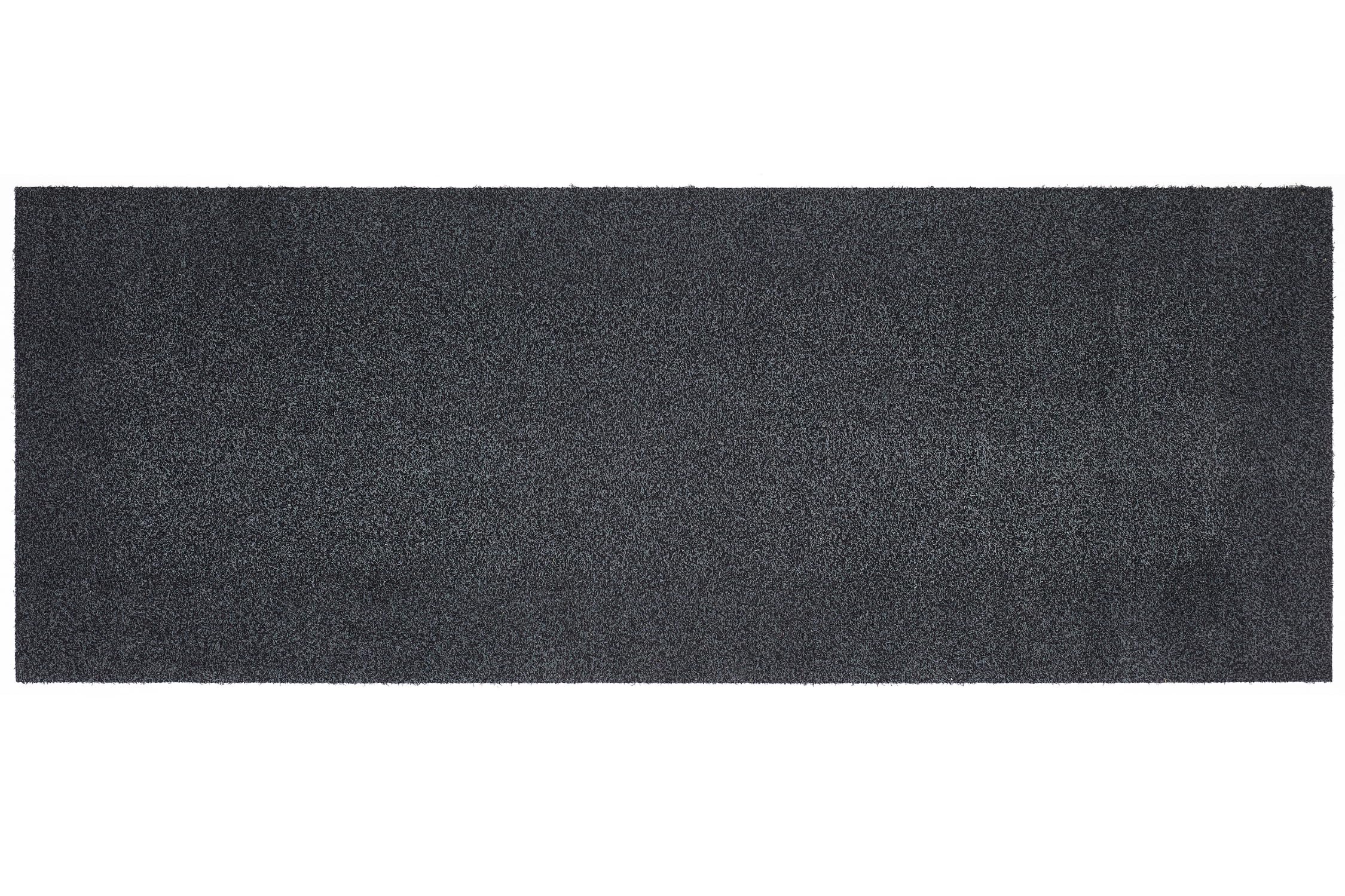 andiamo Fußmatte innen Samson – waschbare Baumwoll-Schmutzfangmatte - rutschfest, saugstark & hochwertig - Fußabtreter für den Eingang | 67 x 180 cm, Anthrazit