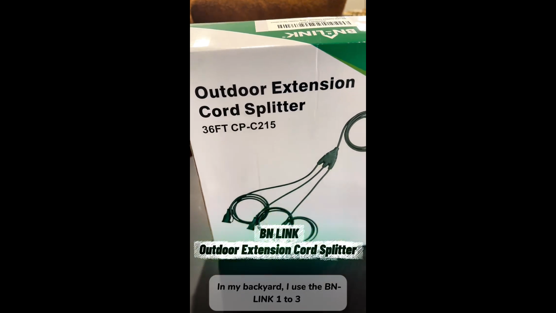 Amazon.com: BN-LINK 1 to 3 Splitter Extension Cord, 24 ft End to