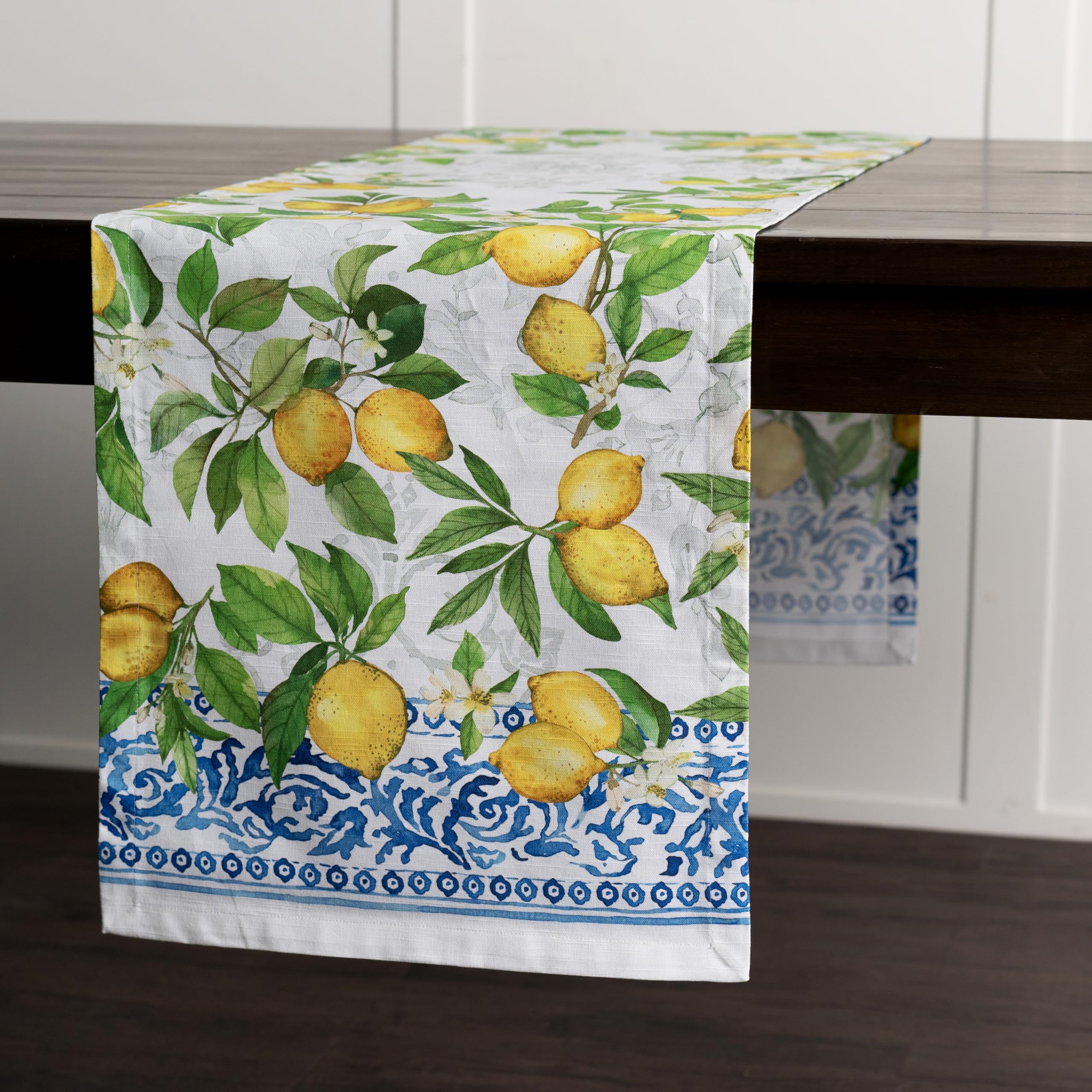 Maison d' Hermine Table Runner 100% Cotton 37 CM x 180 CM (Single Layer), 057 - Cedrat - Image 3