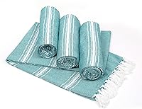 Vista 1 de Belizzi Home Toalla de Playa Turca - Toallas de Playa Grandes Extragrandes Paquete de 4 - Suaves Duraderas Compactas Ligeras de Secado Rápido Sin