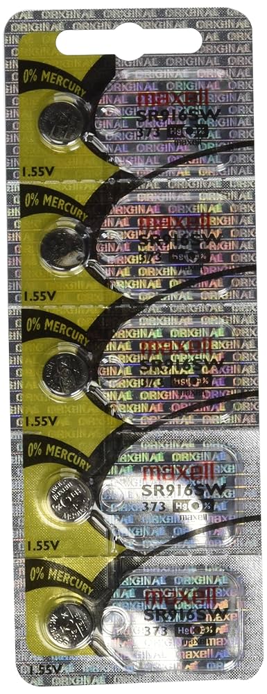 ウッチー5556　 Silver Oxide Watch Battery SR716SW Replaces 315 V315 SR62 SR716