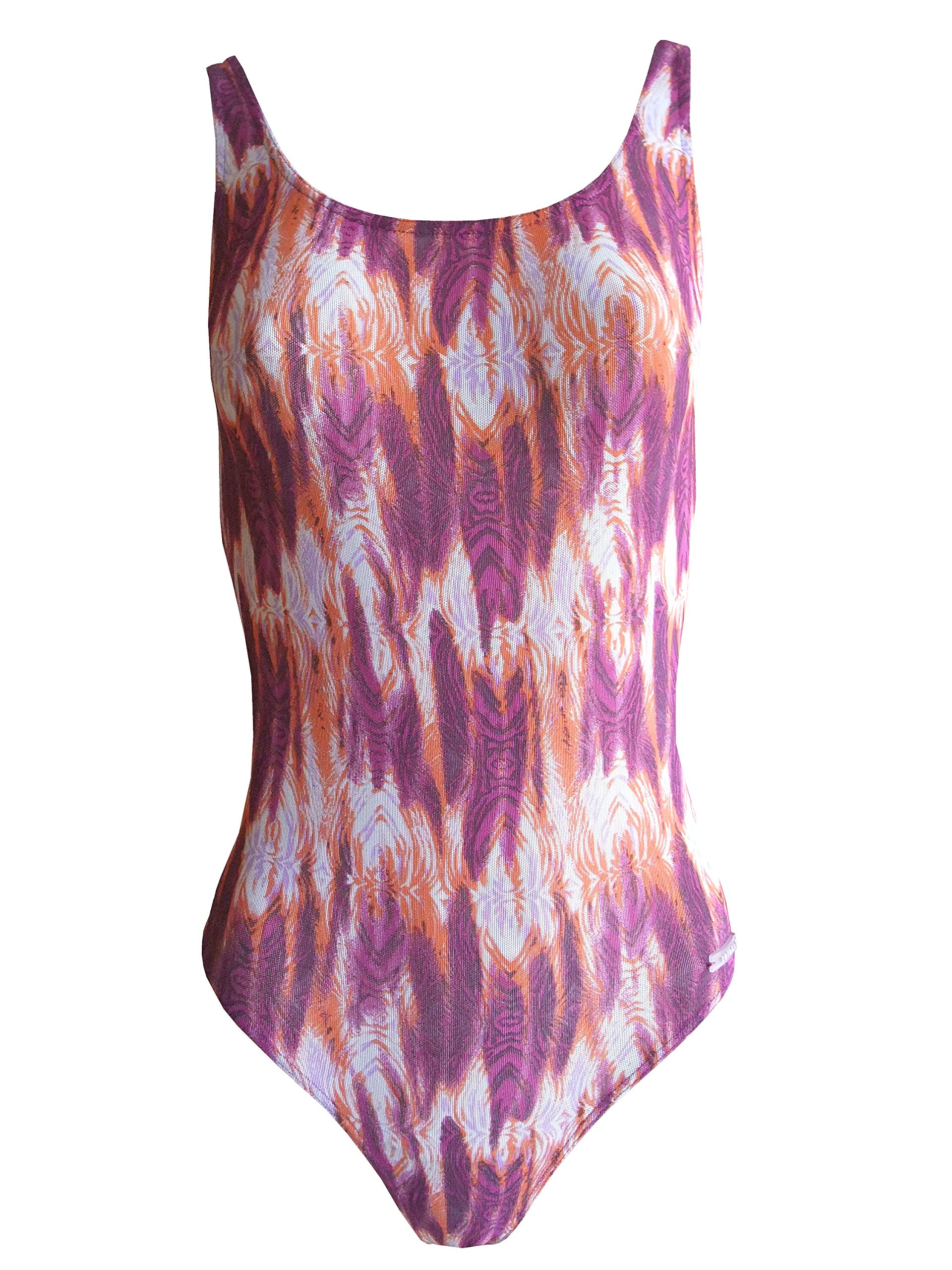 Solar Tan Thru Costume da bagno 100286 – 54 viola, taglia 38, coppa B