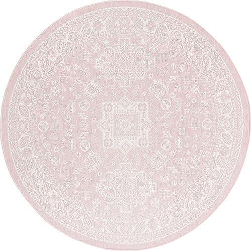 Miniatura 484 de Rugs.com Outdoor Aztec Collection Alfombra – 4 x 6 pies alfombra de tejido plano gris carbón perfecta para salas de estar, grandes comedores, planos