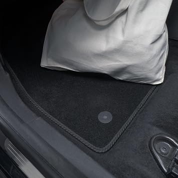 Mercedes A-Class (2005-2012) Carpet Car Mats | Black Edge Trim Tailored Fit Floor Mats Full Coverage Protection Accessories Easy Clean Anti Slip Made in the UK