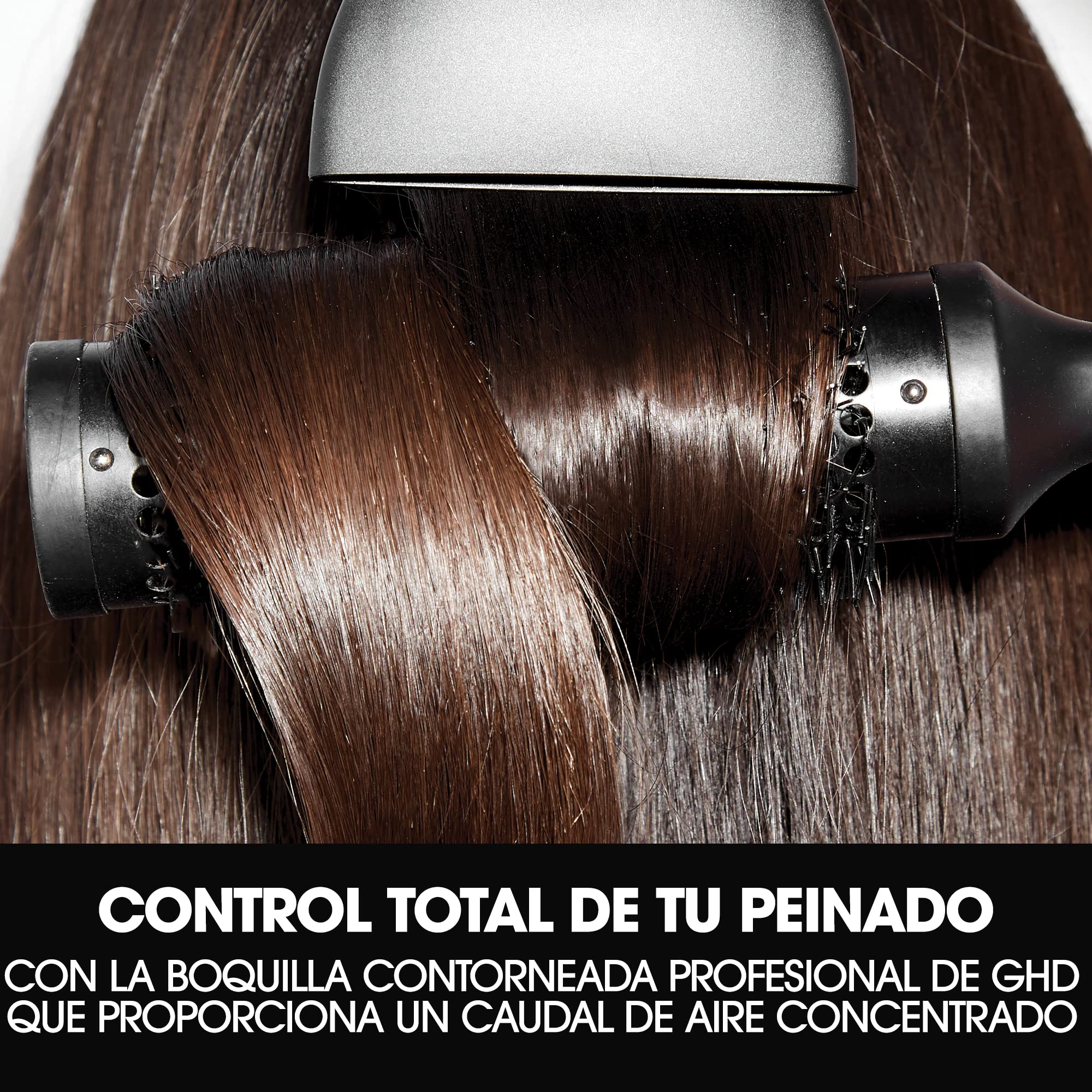 ghd Helios - Secador de Pelo Profesional, Ligero, Secado Rápido, Máximo Control del Peinado - Para Todo Tipo de Cabello - (Enchufe Europeo)