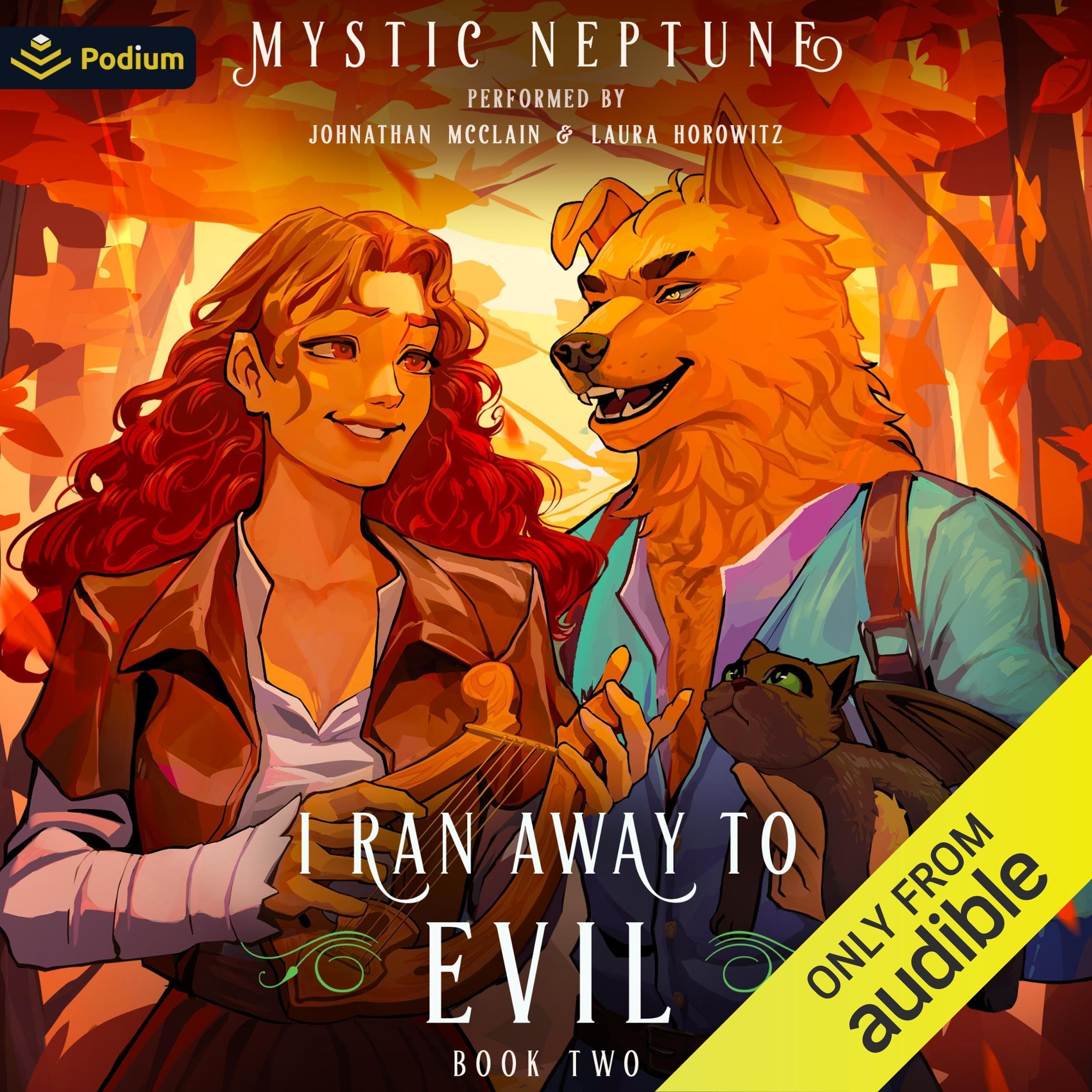 Cover art for I Ran Away to Evil 2: A Cozy LitRPG Rom-Com