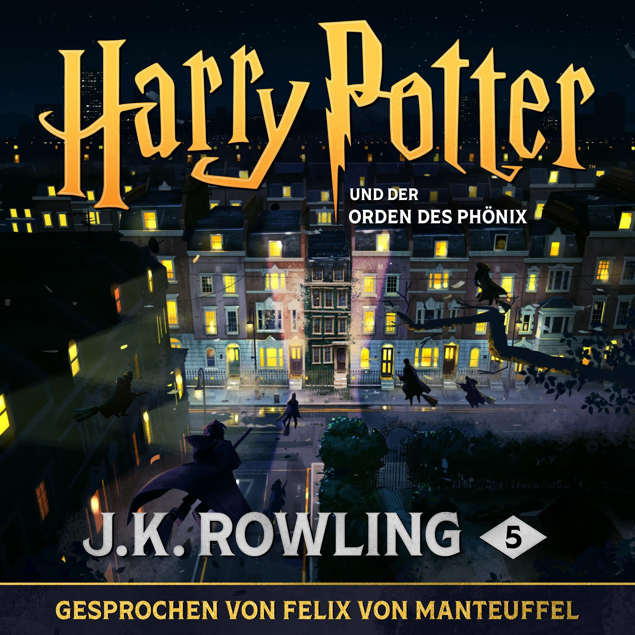 Cover art for Harry Potter und der Orden des Phönix