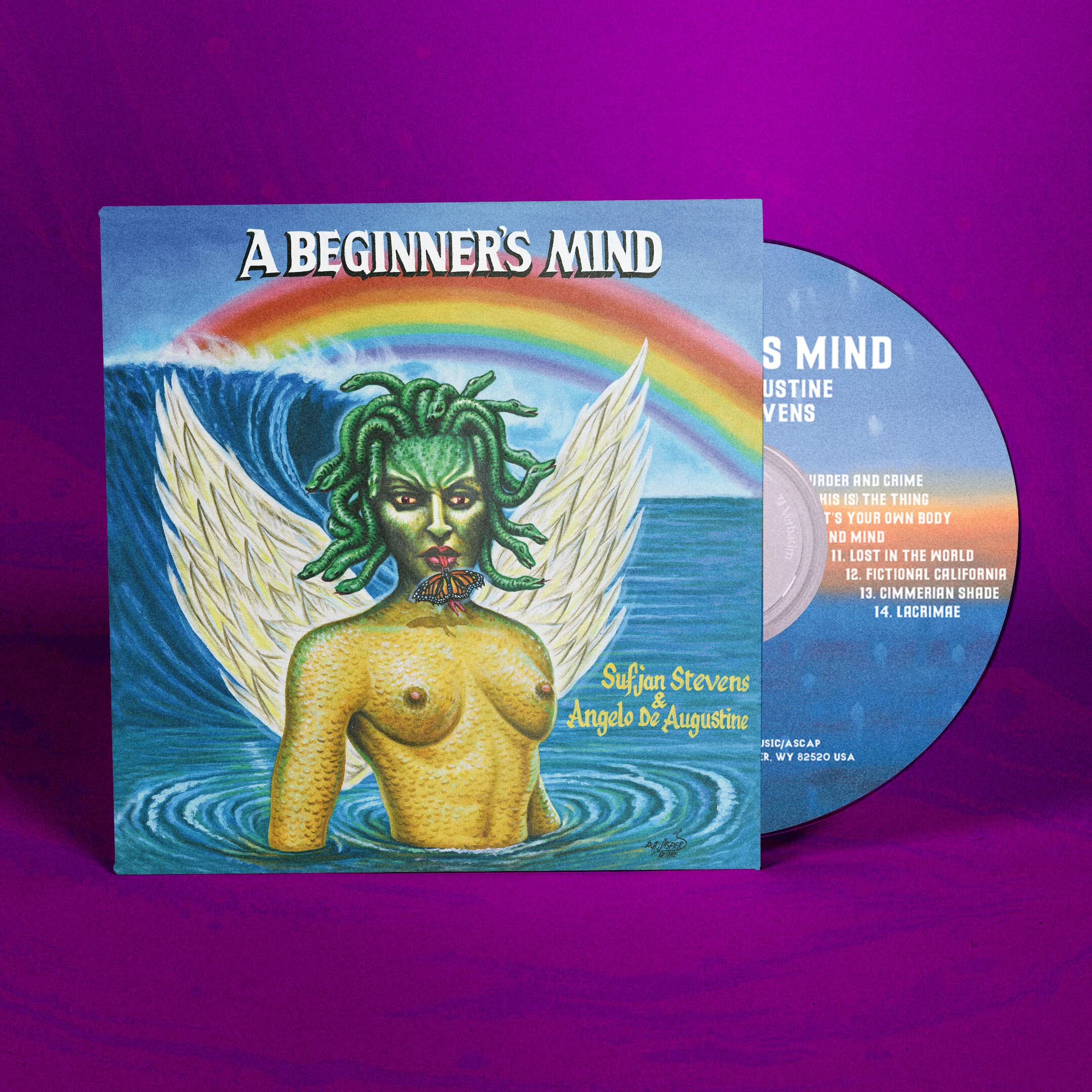 Sufjan Stevens and Angelo de Augustine A Beginner's Mind CD AKR143CD NEW