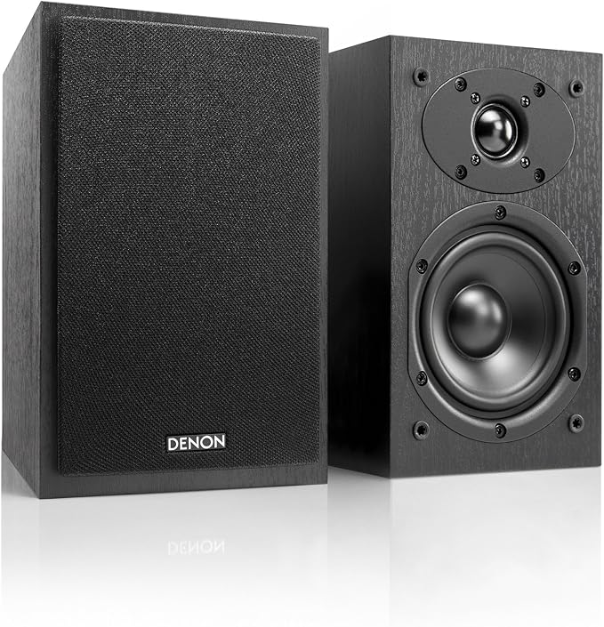 DENON bookshelf speakers (two pair) Black SCM41BK Buy Online at Best