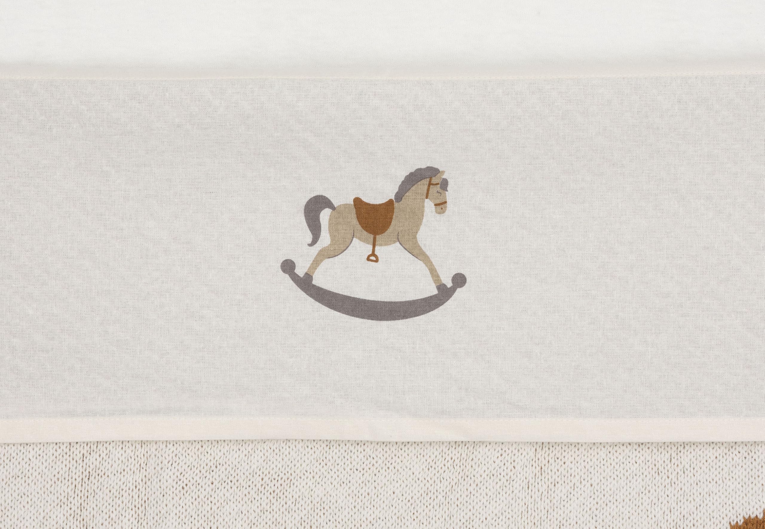 Jollein Children's Bed Sheet - Nostalgic Ride - 120 x 150 cm - 100% Cotton - Oeko-Tex Certified, 120x150 cm - Image 2