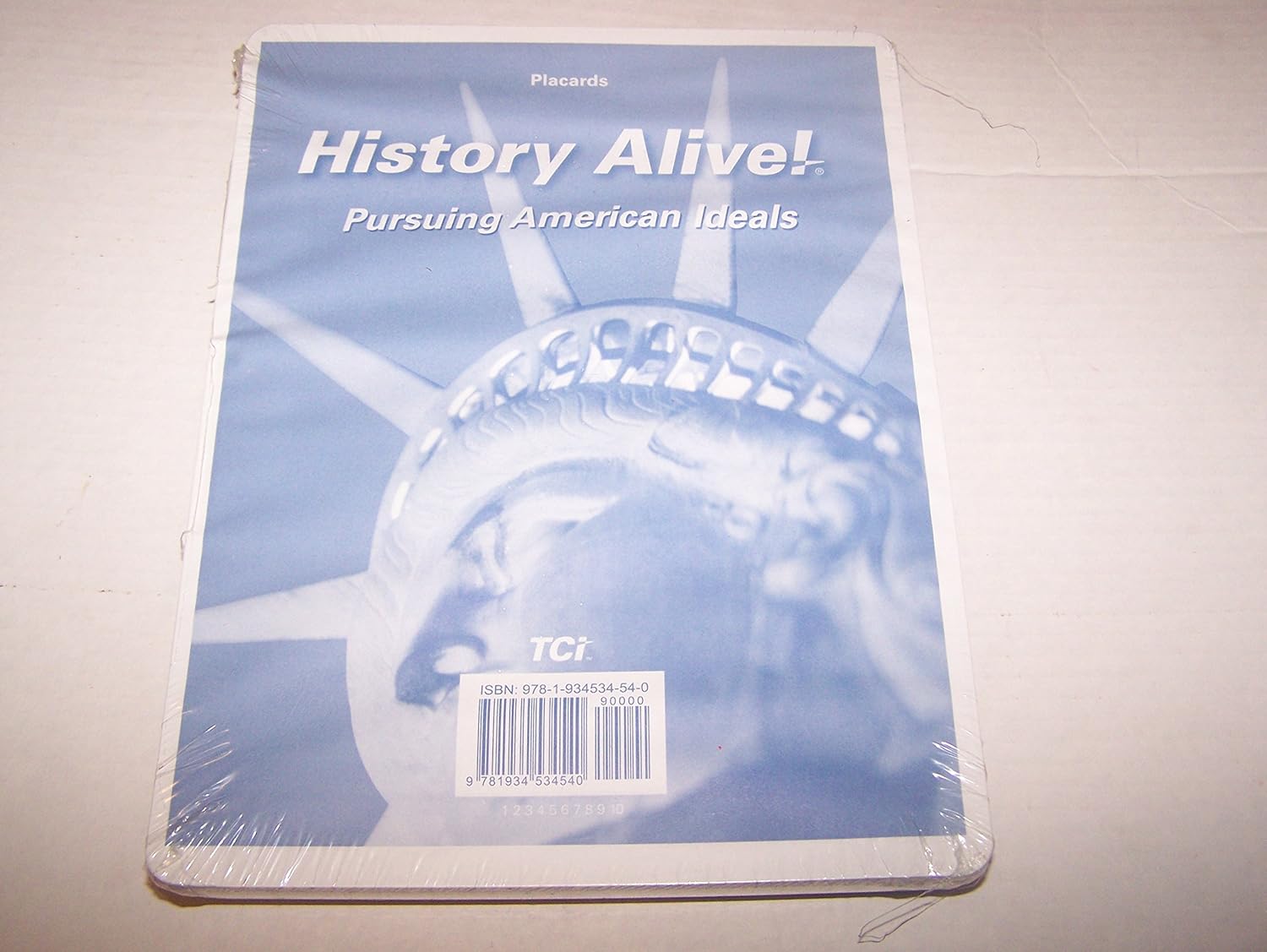 History Alive Pursuing American Ideals Placards tci 9781934534540