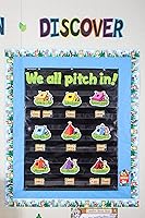 Vista 4 de Teacher Created Resources Negro 10 Pocket Chart (20744)