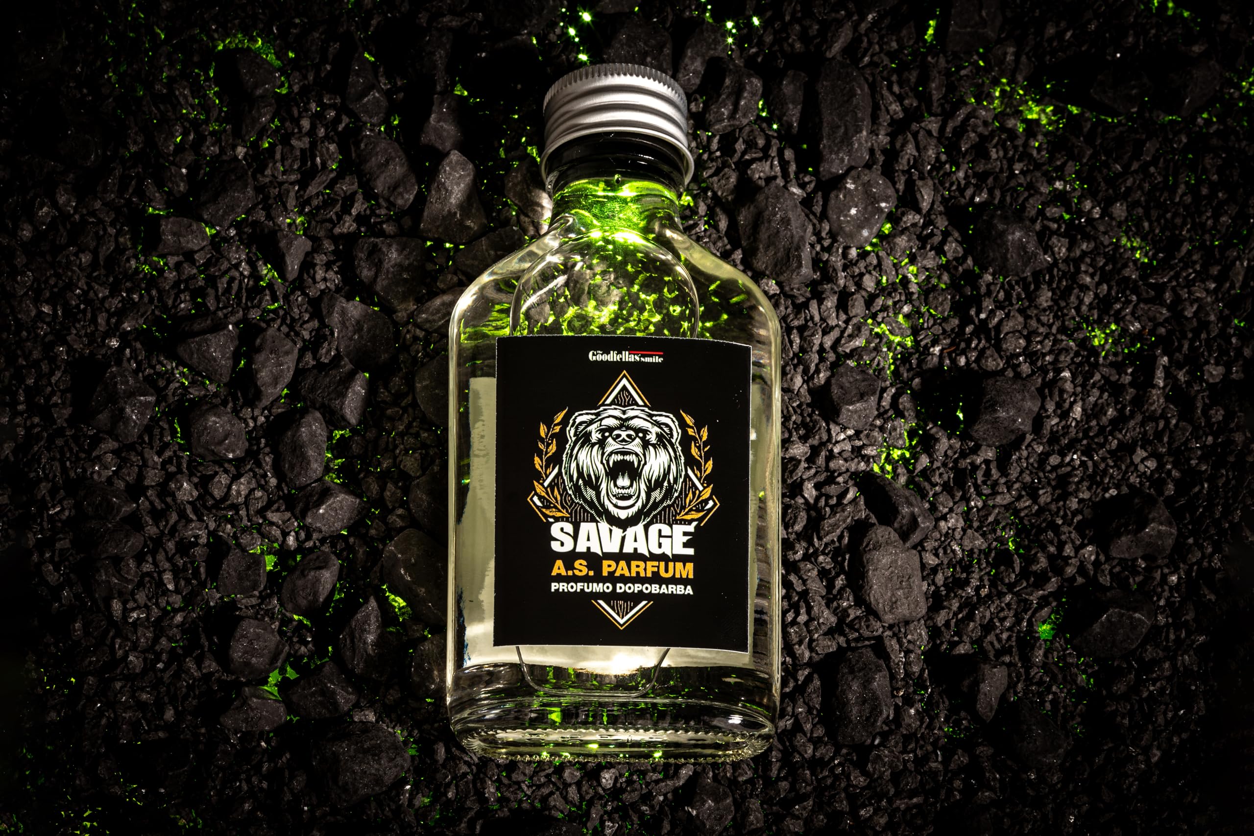 THE GOODFELLAS' SMILE Savage DUO SET. Shaving Soap and Aftershave Set, 500 g