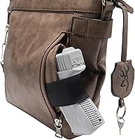 Vista 11 de Browning Women's Concealed Carry Catrina Purse, Premium Holstered Handbag With Safety Locking Option