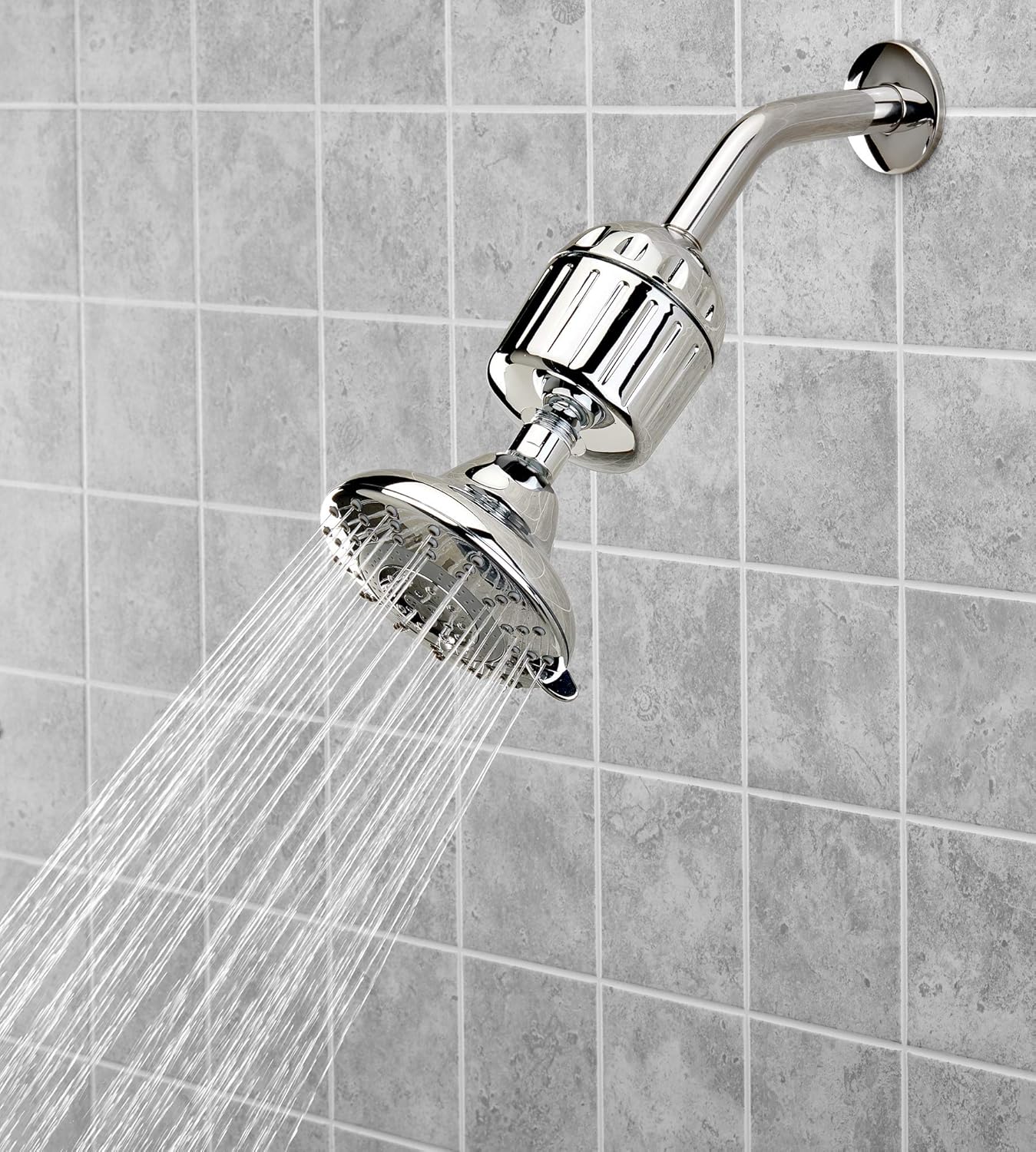Sprite HO2-CM-M Authentic Universal High Output Shower Filter, Chrome