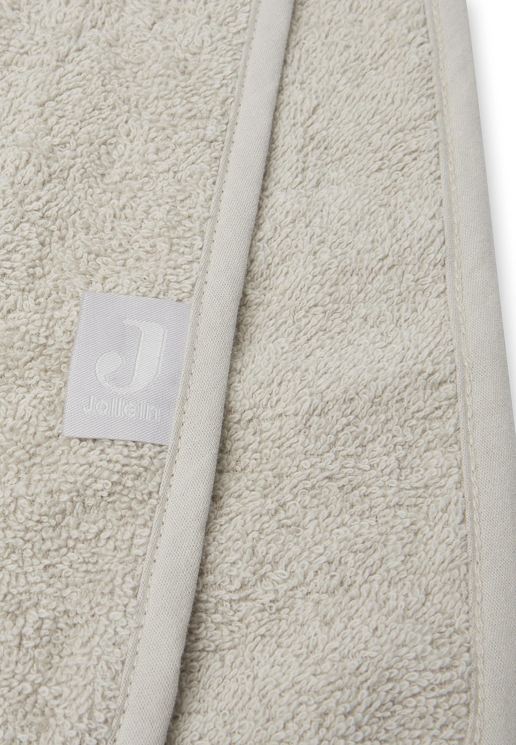 Jollein Poncho da bagno, 65 x 62 cm, asciugamano con cappuccio, beige | 533-550-00093