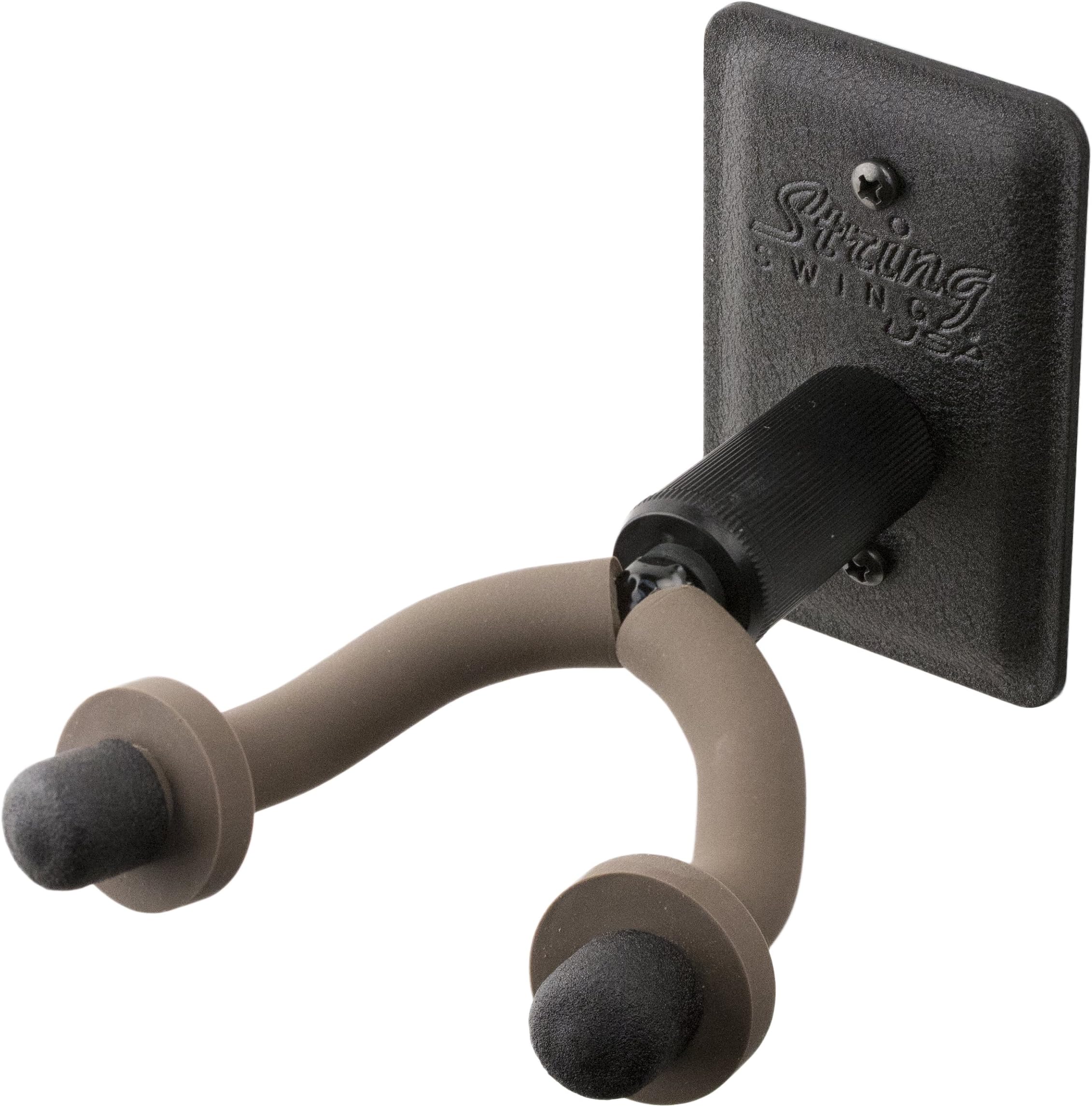 Metal Home and Studio Wide Guitar Hanger (Black)