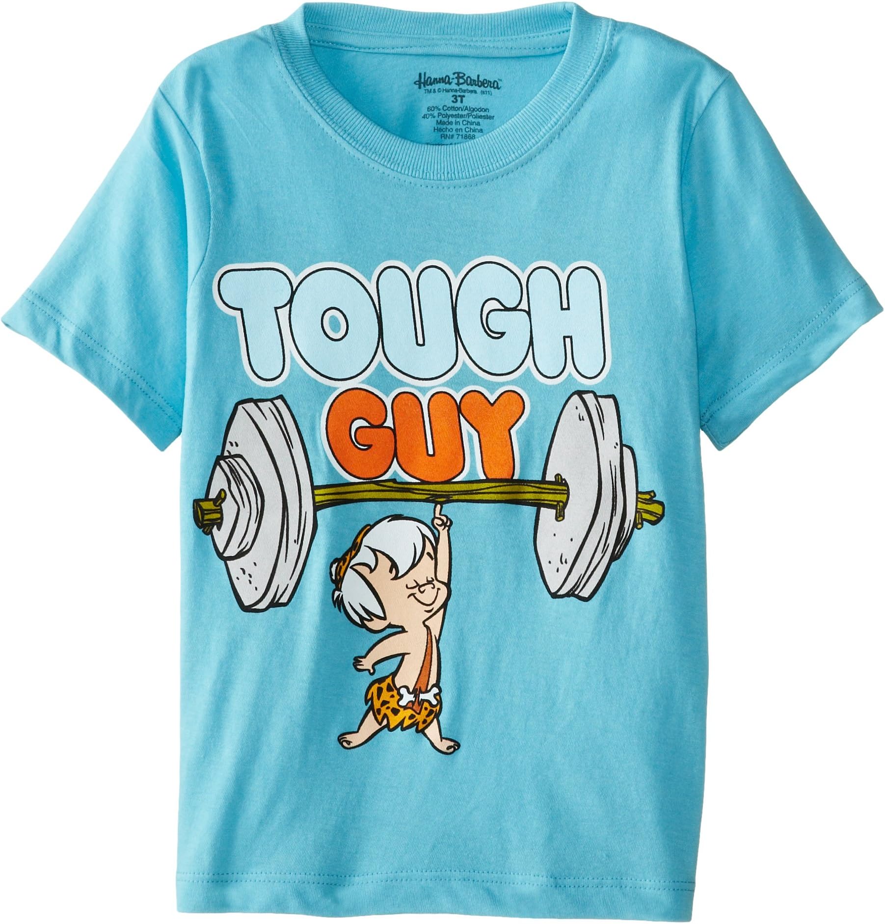 Freeze Kids Boys Toddler Bamm Bamm Tough Guy T-Shirt 4T